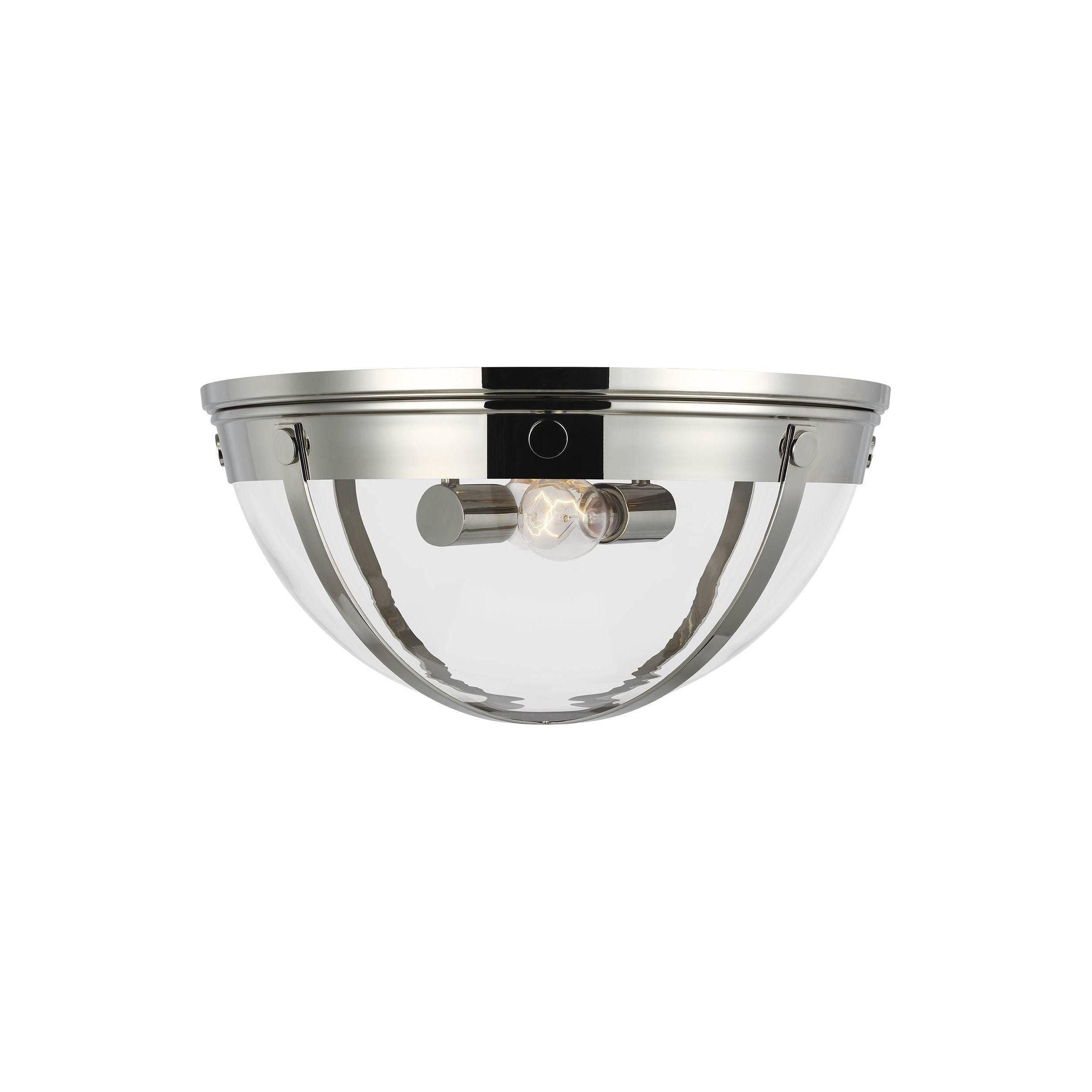 Visual Comfort Studio Collection - Logan Flush Mount - Lights Canada