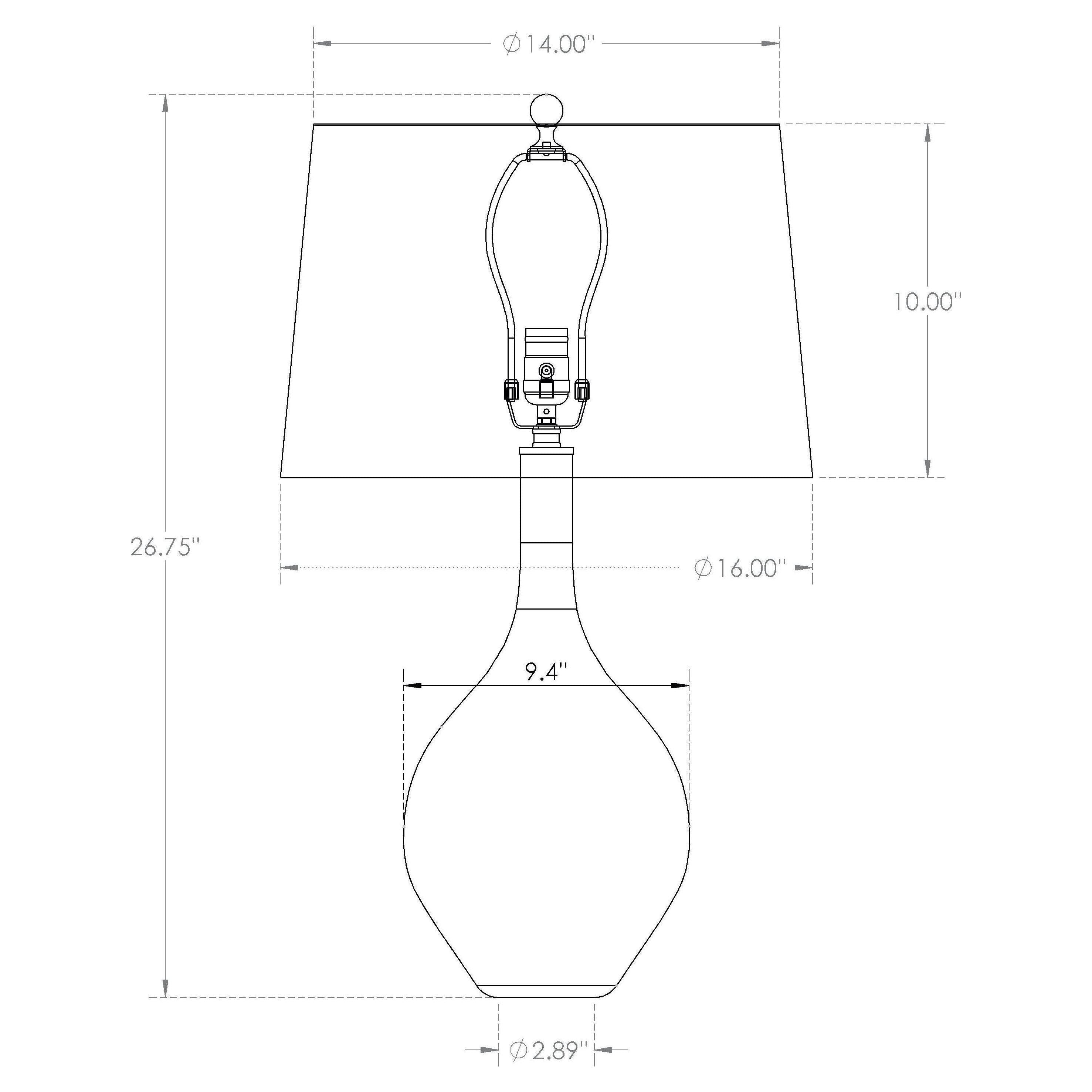 Flow Decor - Thames Table Lamp - Lights Canada