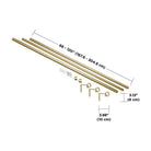 Umbra - Cappa Expandable Single Curtain Rod - Lights Canada