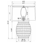 Flow Decor - Tobin Table Lamp - Lights Canada