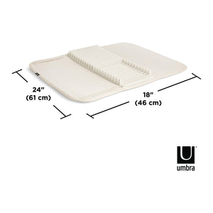 UDry Dish Drying Rack & Mat - The Space-Saving Solution