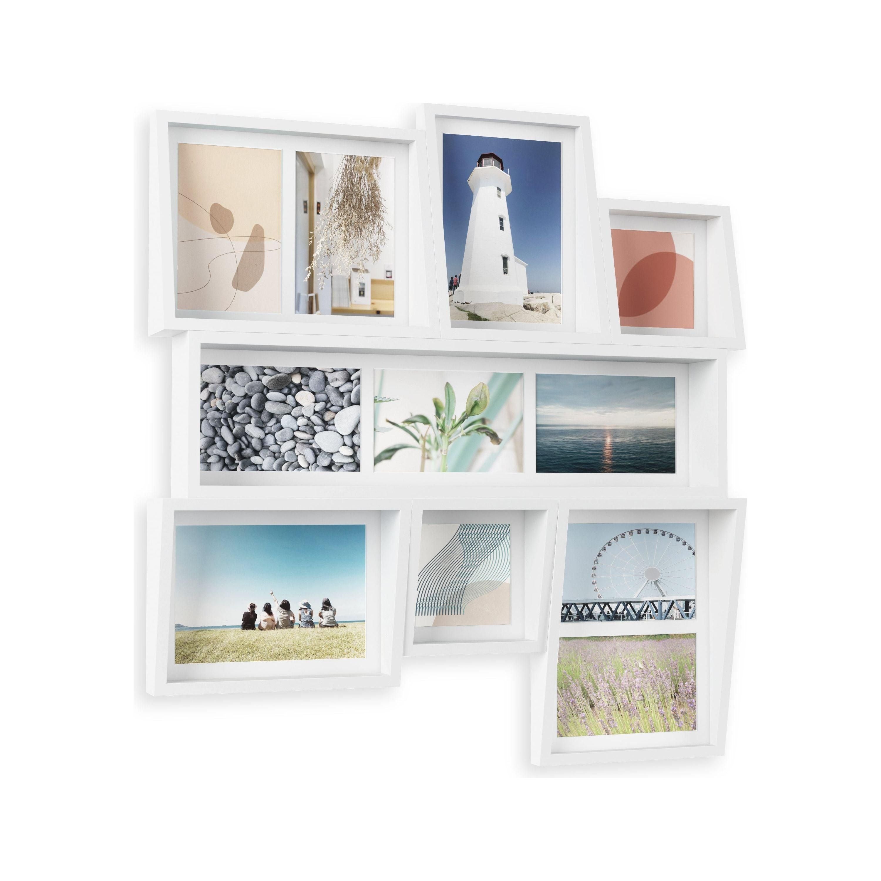 Umbra - Edge Multi-Photo Wall Display - Lights Canada