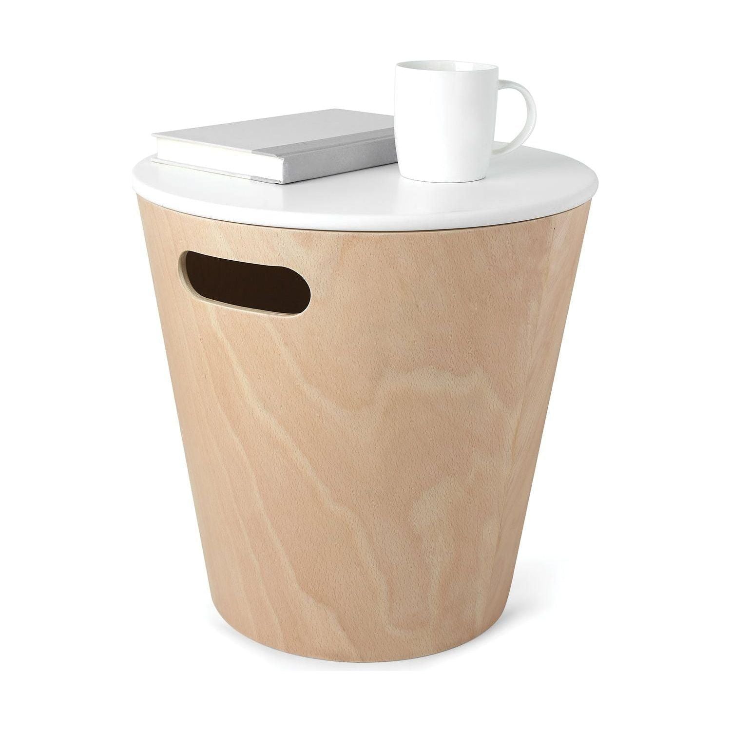 Umbra - Woodrow Storage Stool - Lights Canada