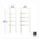 Umbra - Hub Storage Ladder - Lights Canada