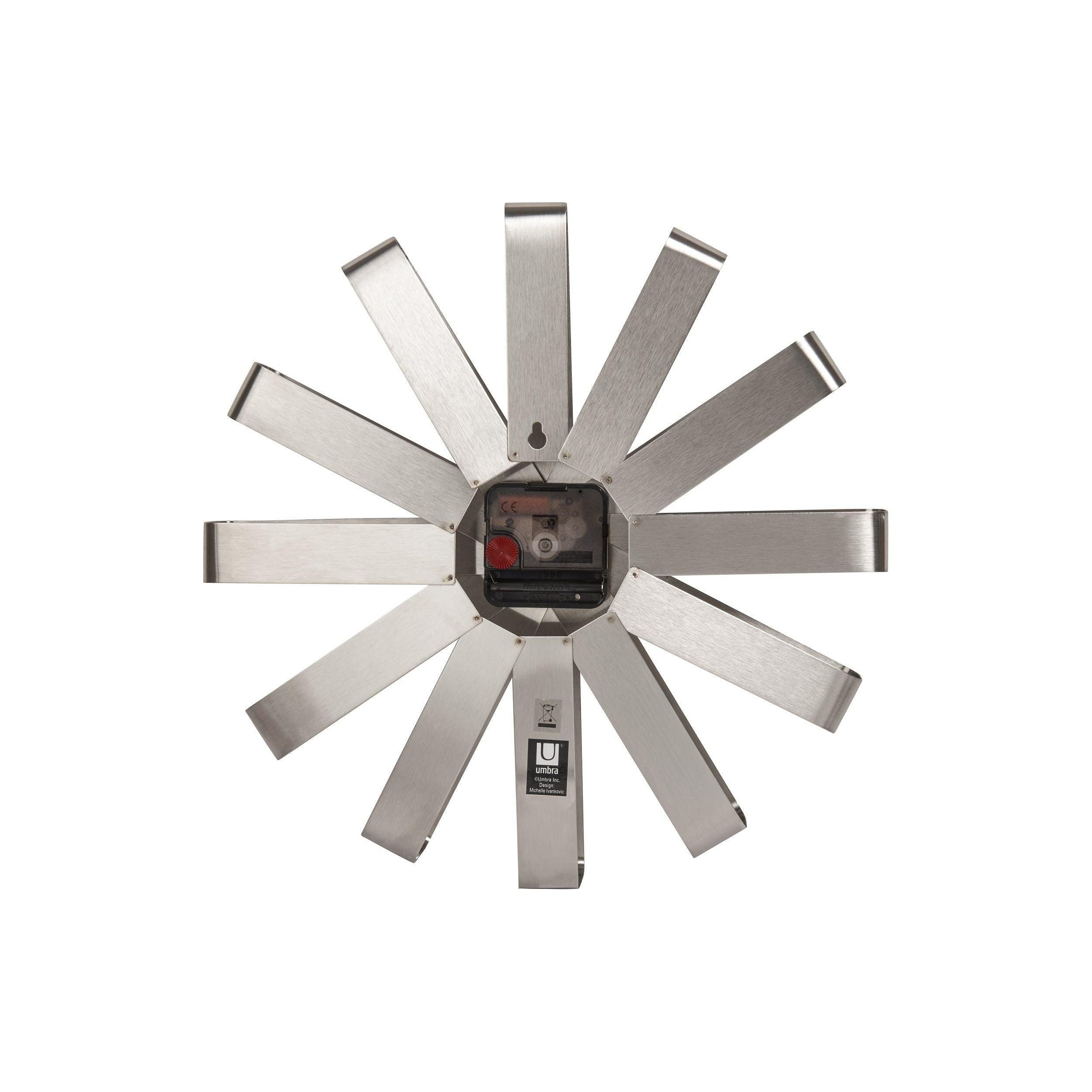 Umbra - Ribbon Wall Clock - Lights Canada