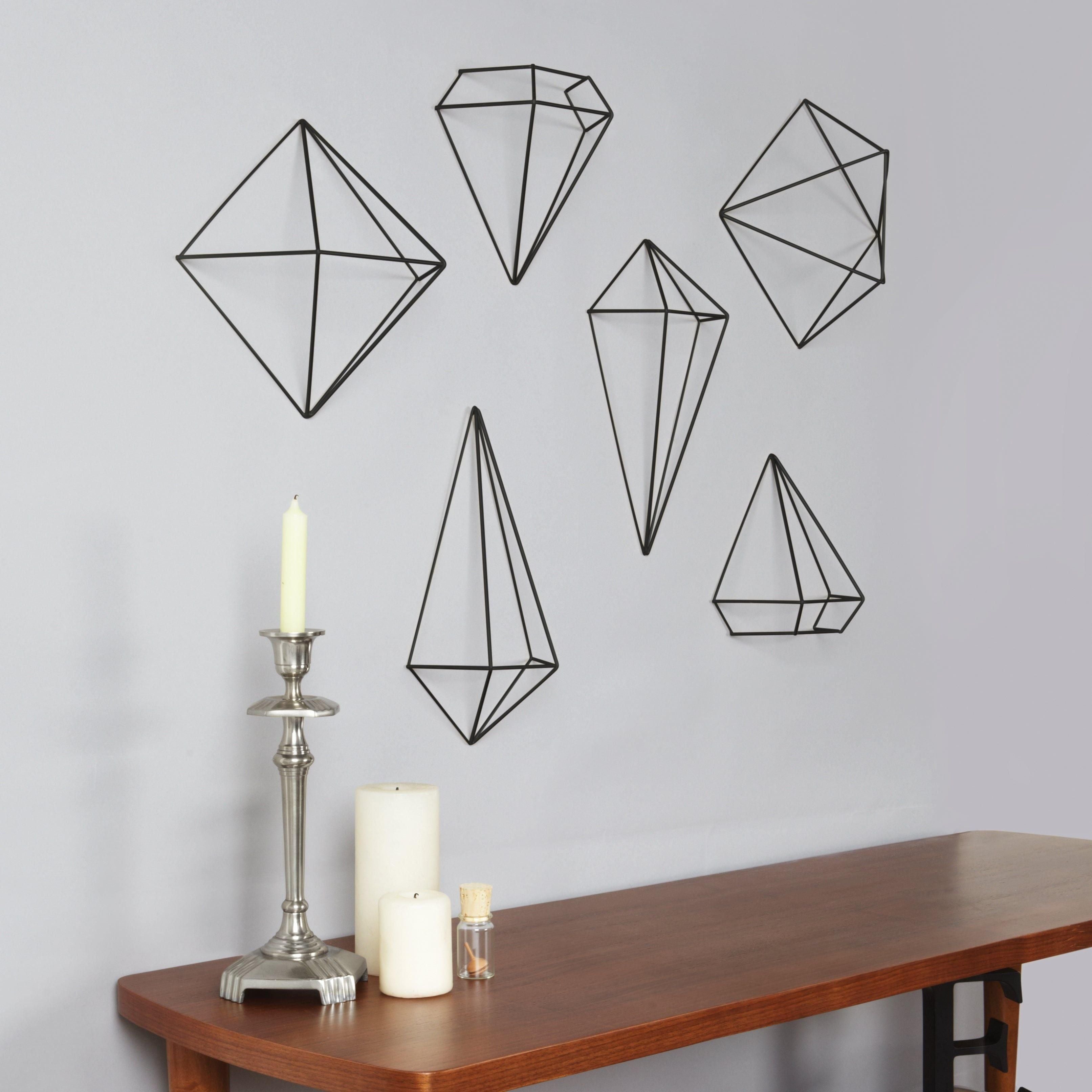 Umbra - Prisma Wall Decor (Set of 6) - Lights Canada