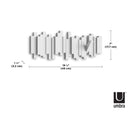 Umbra - Sticks Wall Mounted Coat Rack - Lights Canada