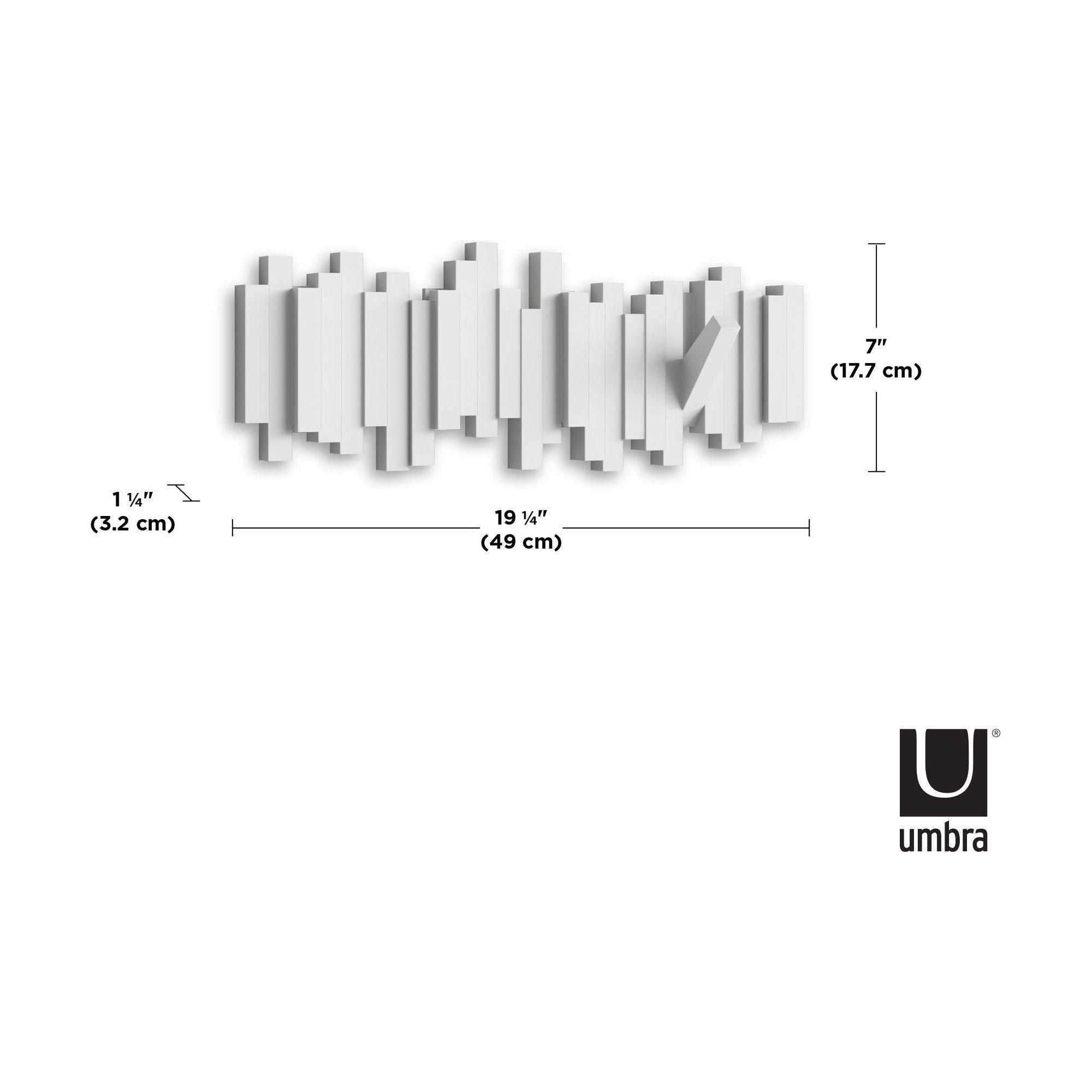 Umbra - Sticks Wall Mounted Coat Rack - Lights Canada