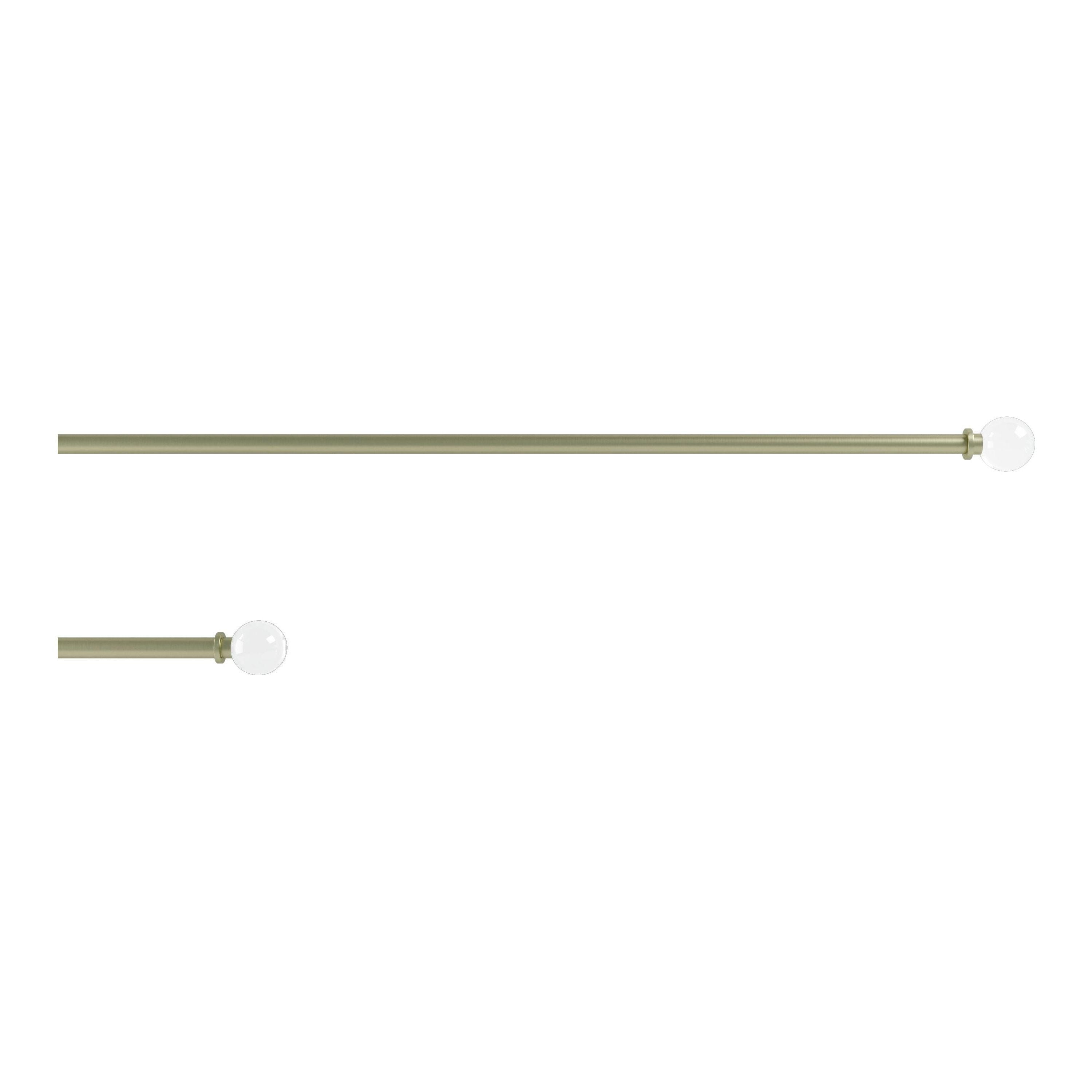Umbra - Leona 1" Adjustable Curtain Rod - Lights Canada
