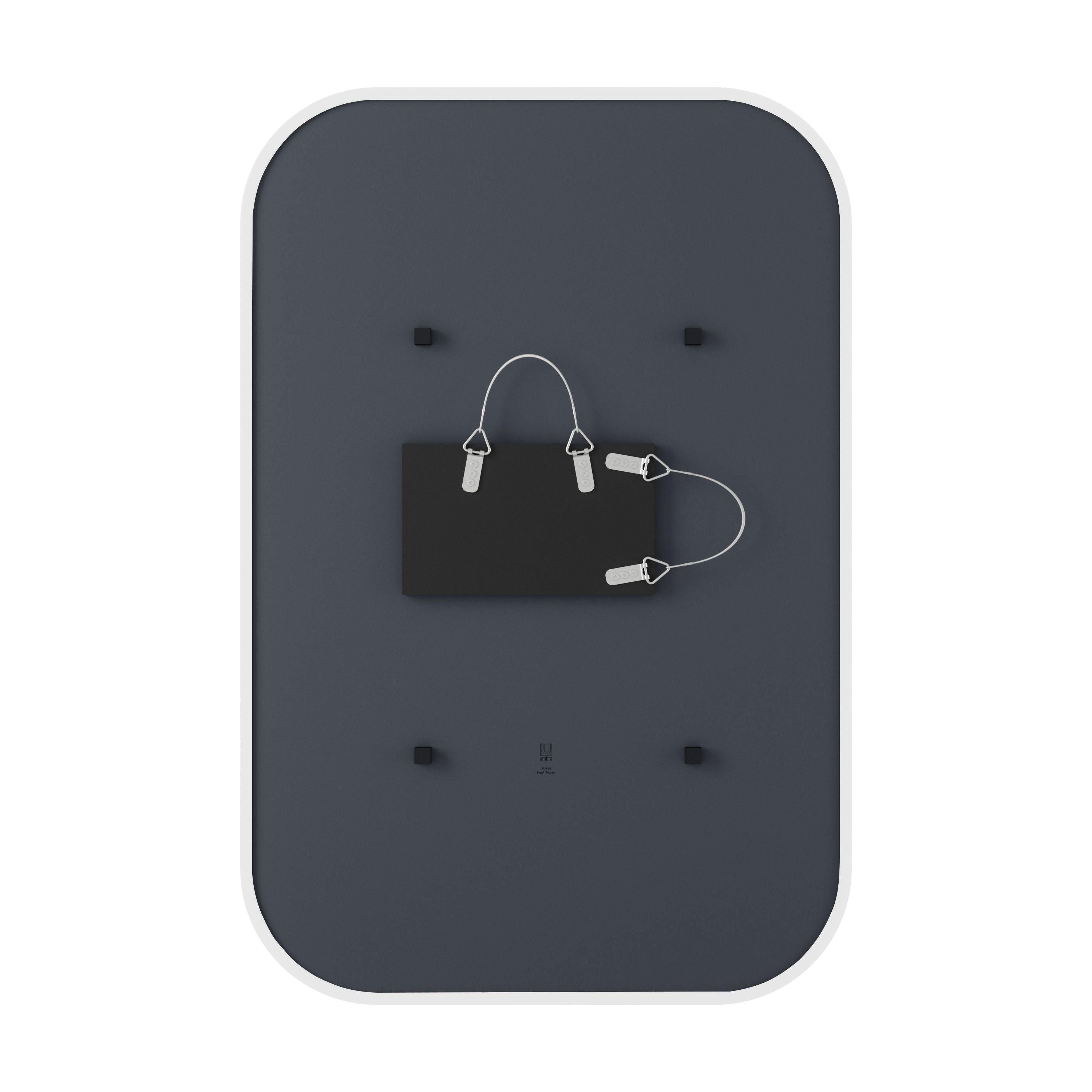 Umbra - Hub Rectangular Mirror - Lights Canada
