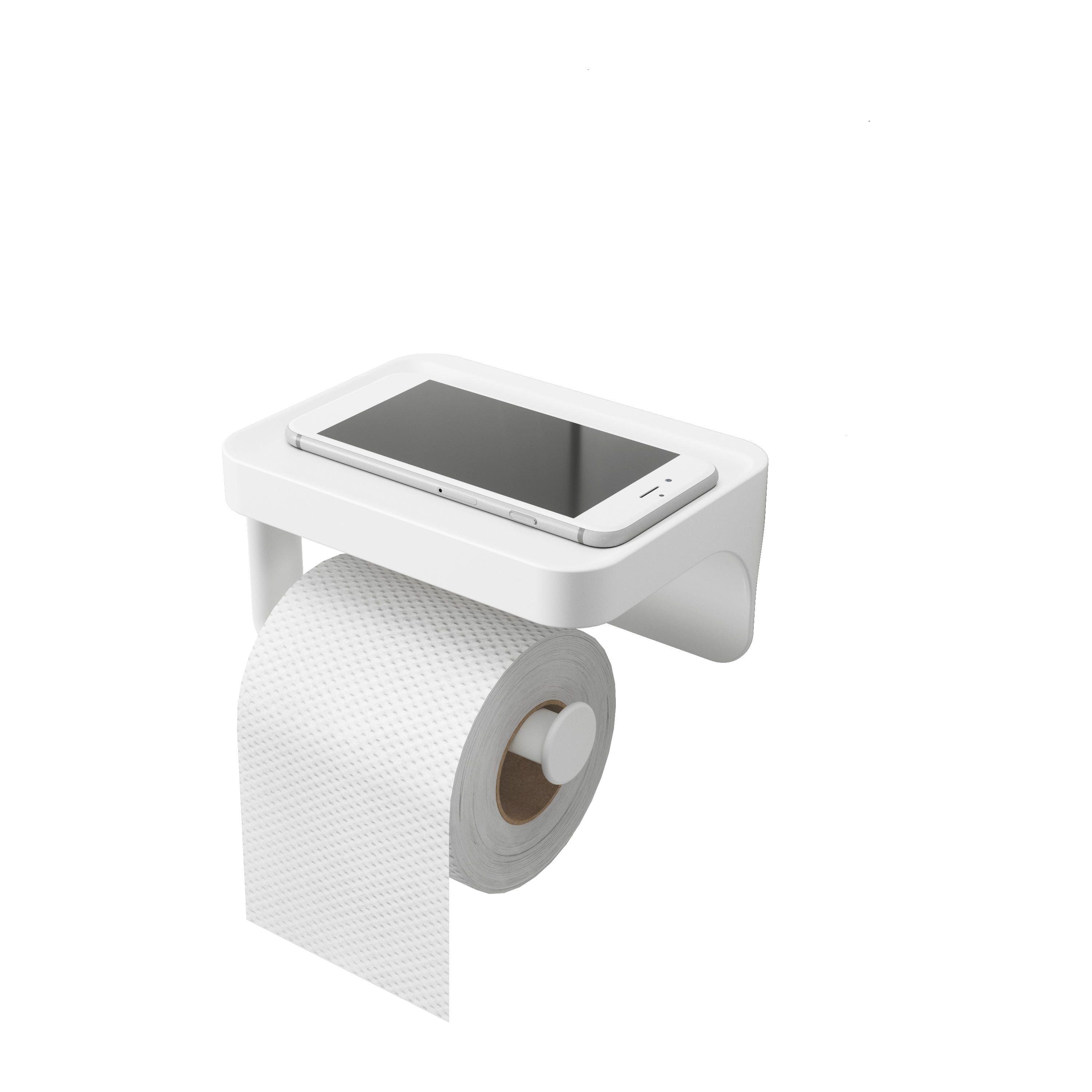 Umbra - Flex Sure-Lock Toilet Paper Holder & Shelf - Lights Canada