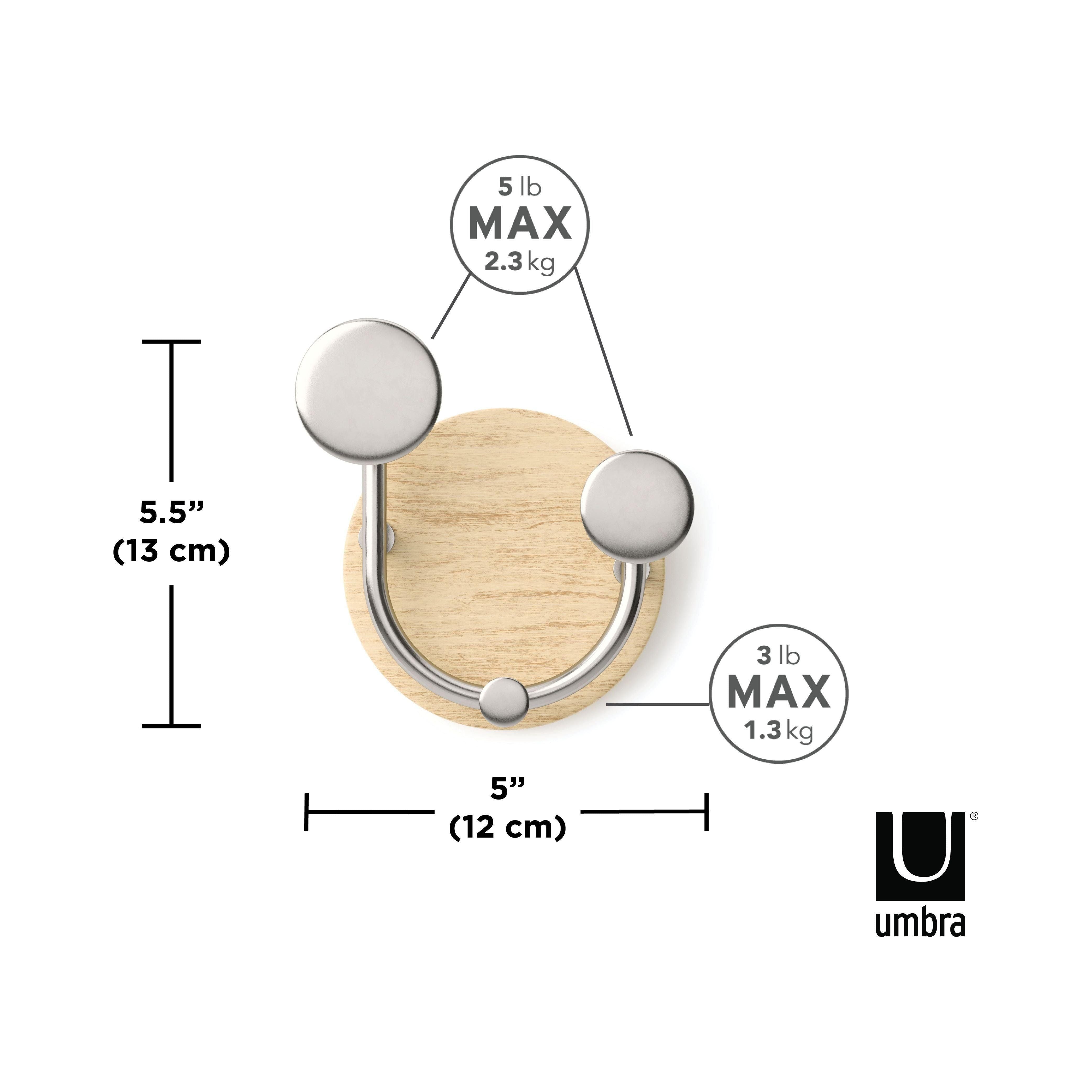 Umbra - Melody Valet Wall Hook - Lights Canada