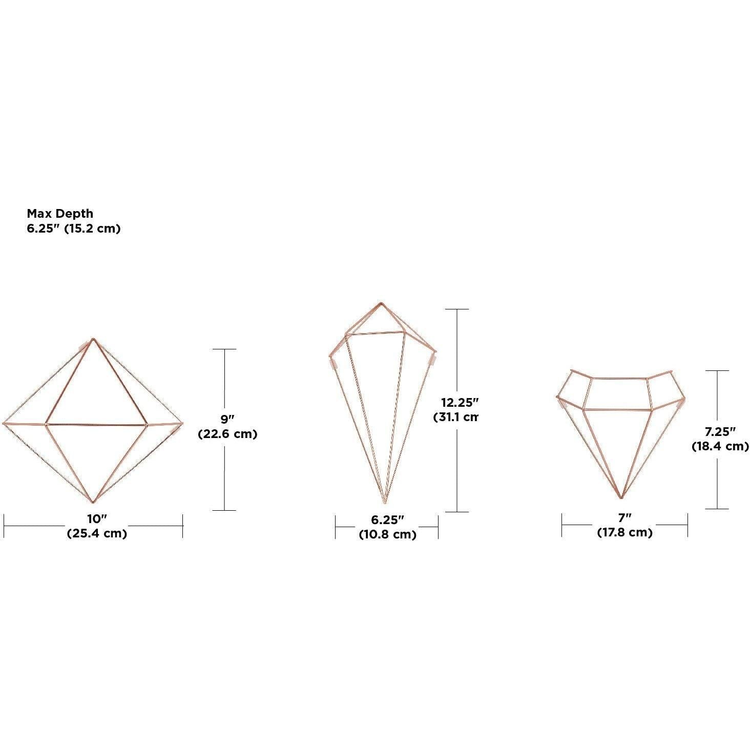 Umbra - Prisma Wall Decor (Set of 6) - Lights Canada