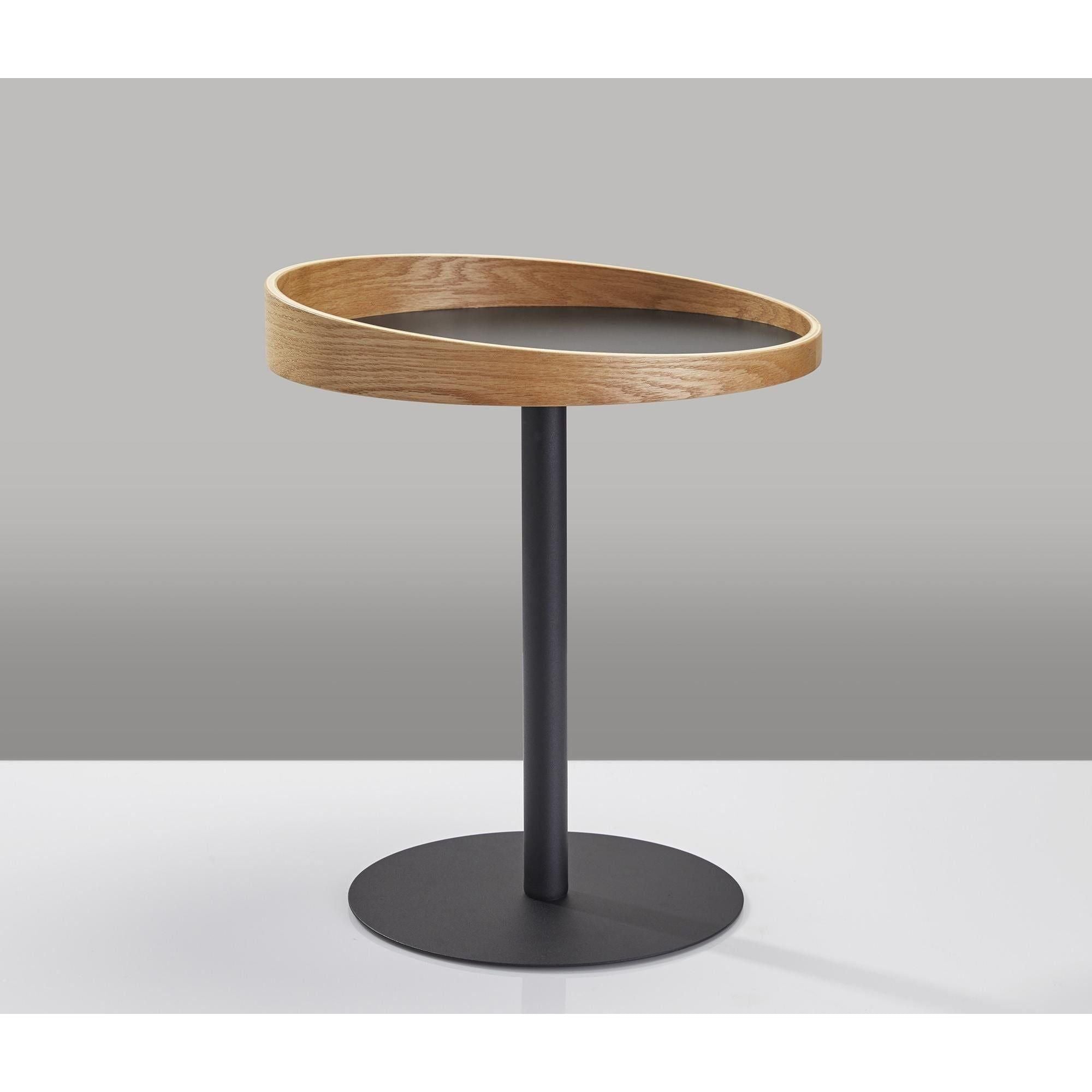 Adesso - Crater Accent Table - Lights Canada