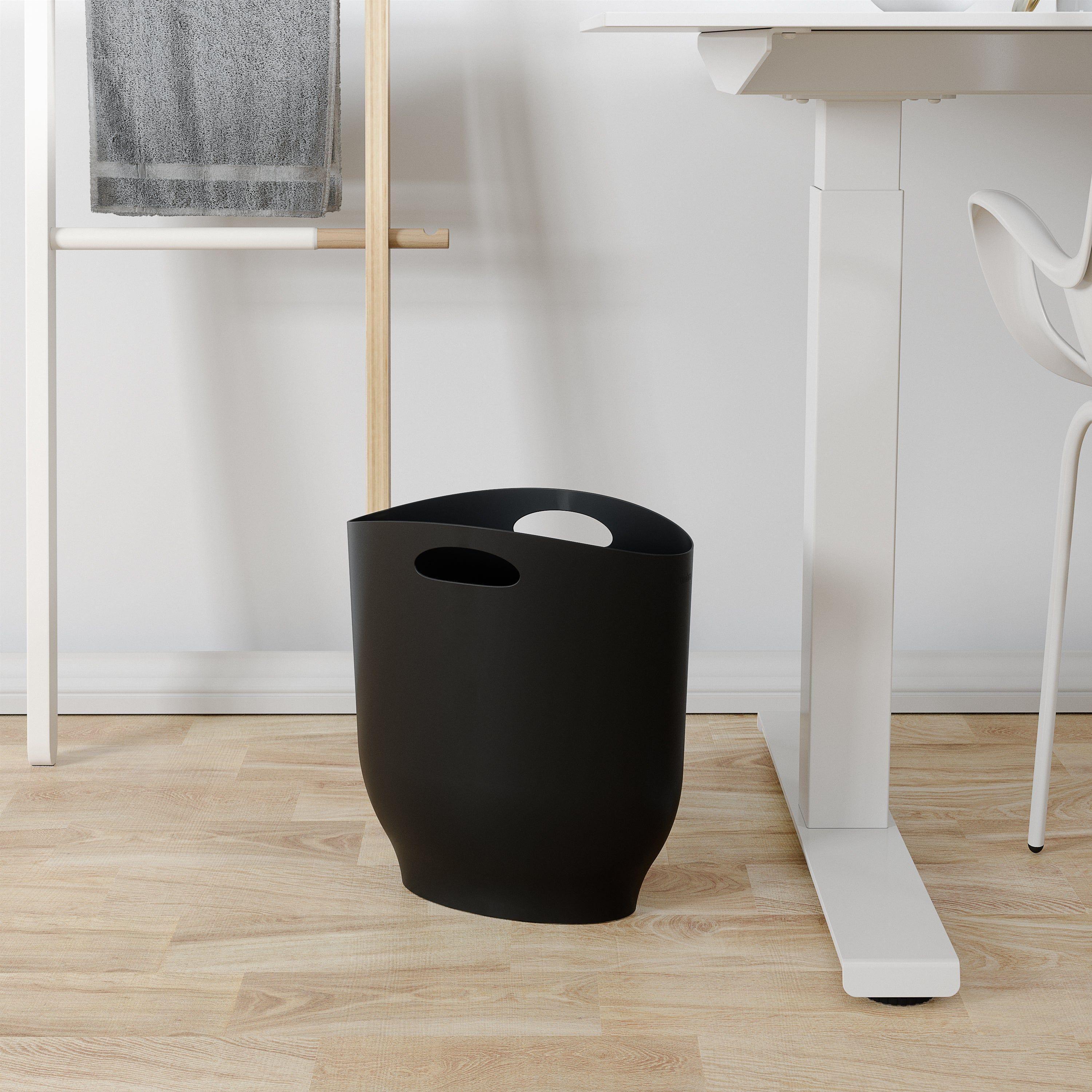 Umbra - Harlo Trash Can 2.4 Gallon (9L) Capacity - Lights Canada