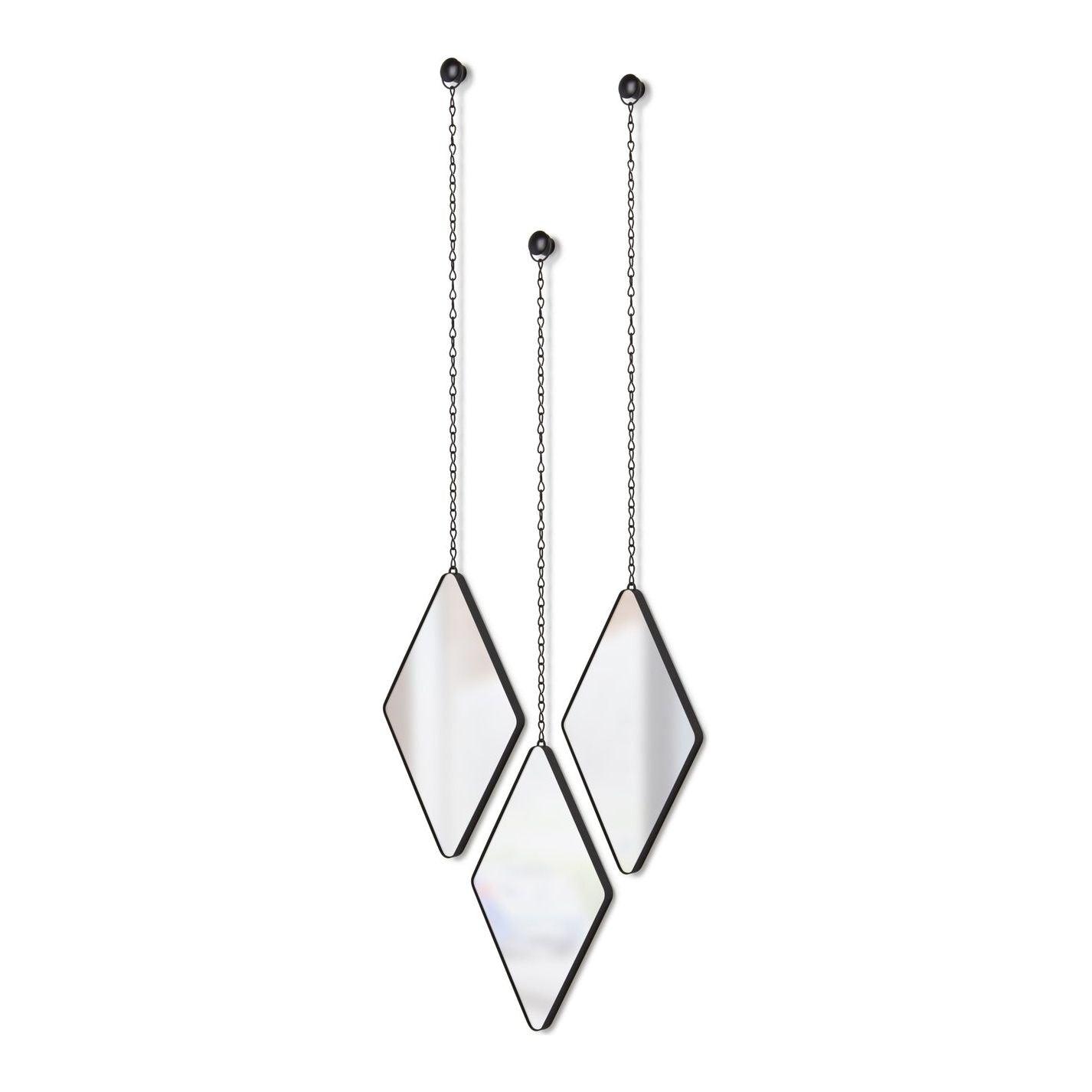 Umbra - Dima Diamond Mirrors (Set of 3) - Lights Canada