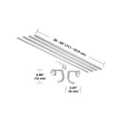 Umbra - Twilight Expandable Double Curtain Rod - Lights Canada