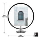 Umbra - Infinity Round Picture Frame - Lights Canada