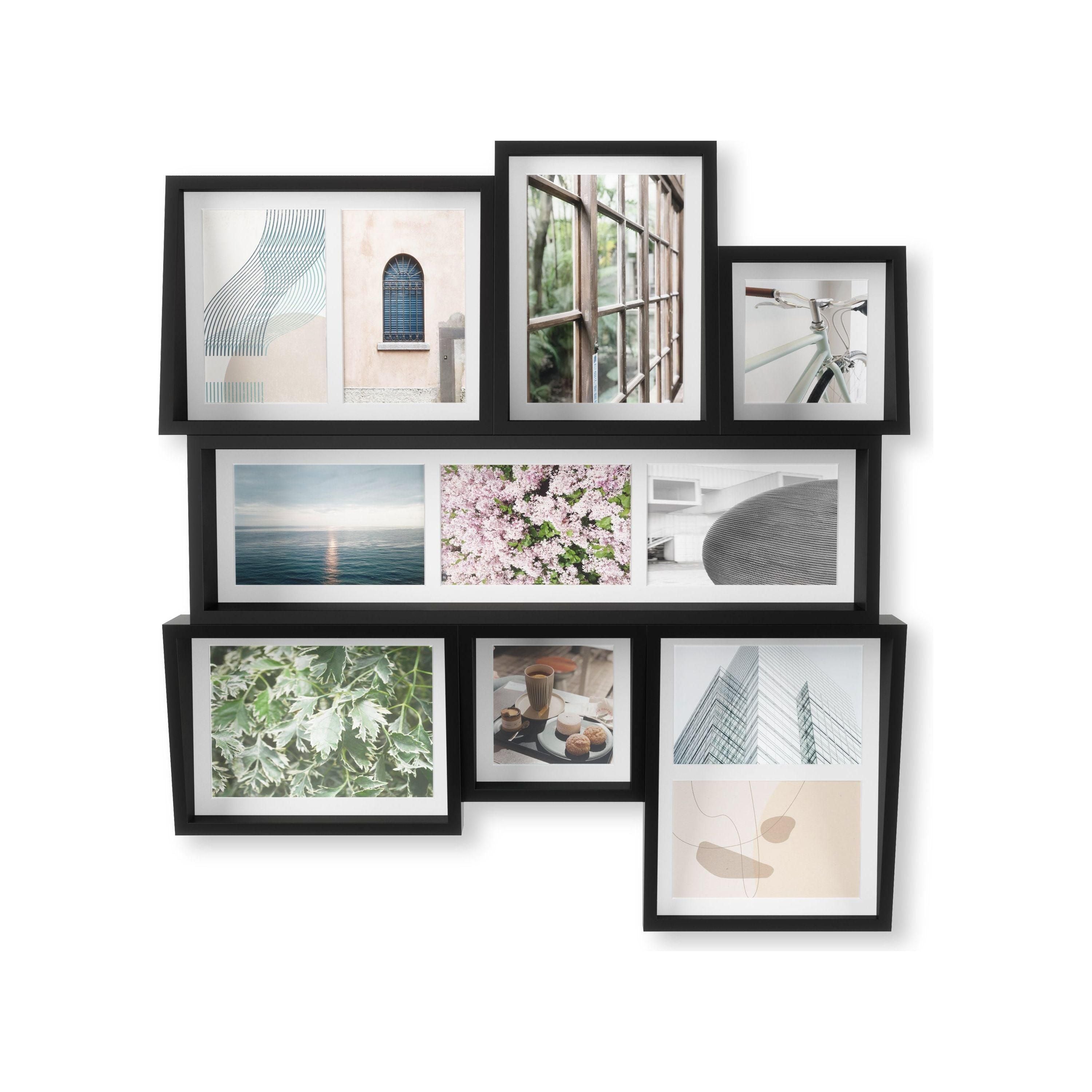Umbra - Edge Multi-Photo Wall Display - Lights Canada