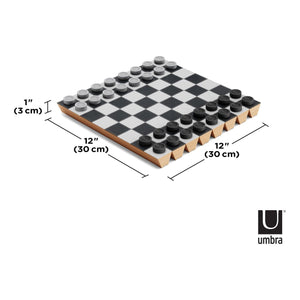 Umbra - Rolz Chess/Checkers Set - Lights Canada
