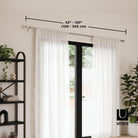 Umbra - Venus 1" Expandable Curtain Rod - Lights Canada