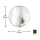 Umbra - Hubba Mirror With Metallic Finish - Lights Canada