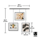Umbra - Exhibit 8x10 Picture Frames (Set of 3) - Lights Canada