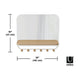 Umbra - Estique Mirror with Hooks - Lights Canada