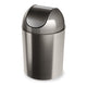 Umbra - Mezzo Swing-Top Trash Can 2.5-Gallon (9L) Capacity - Lights Canada
