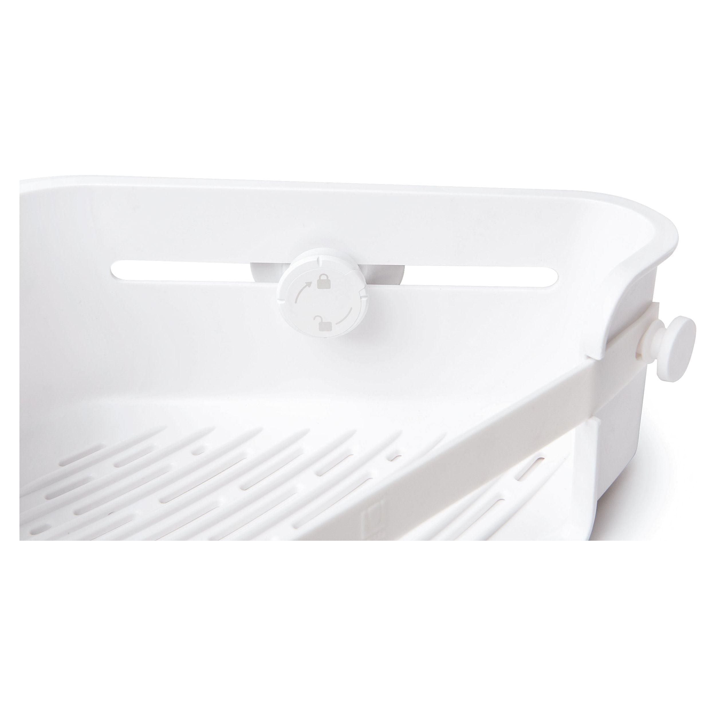 Umbra - Flex Gel-Lock Corner Bin - Lights Canada